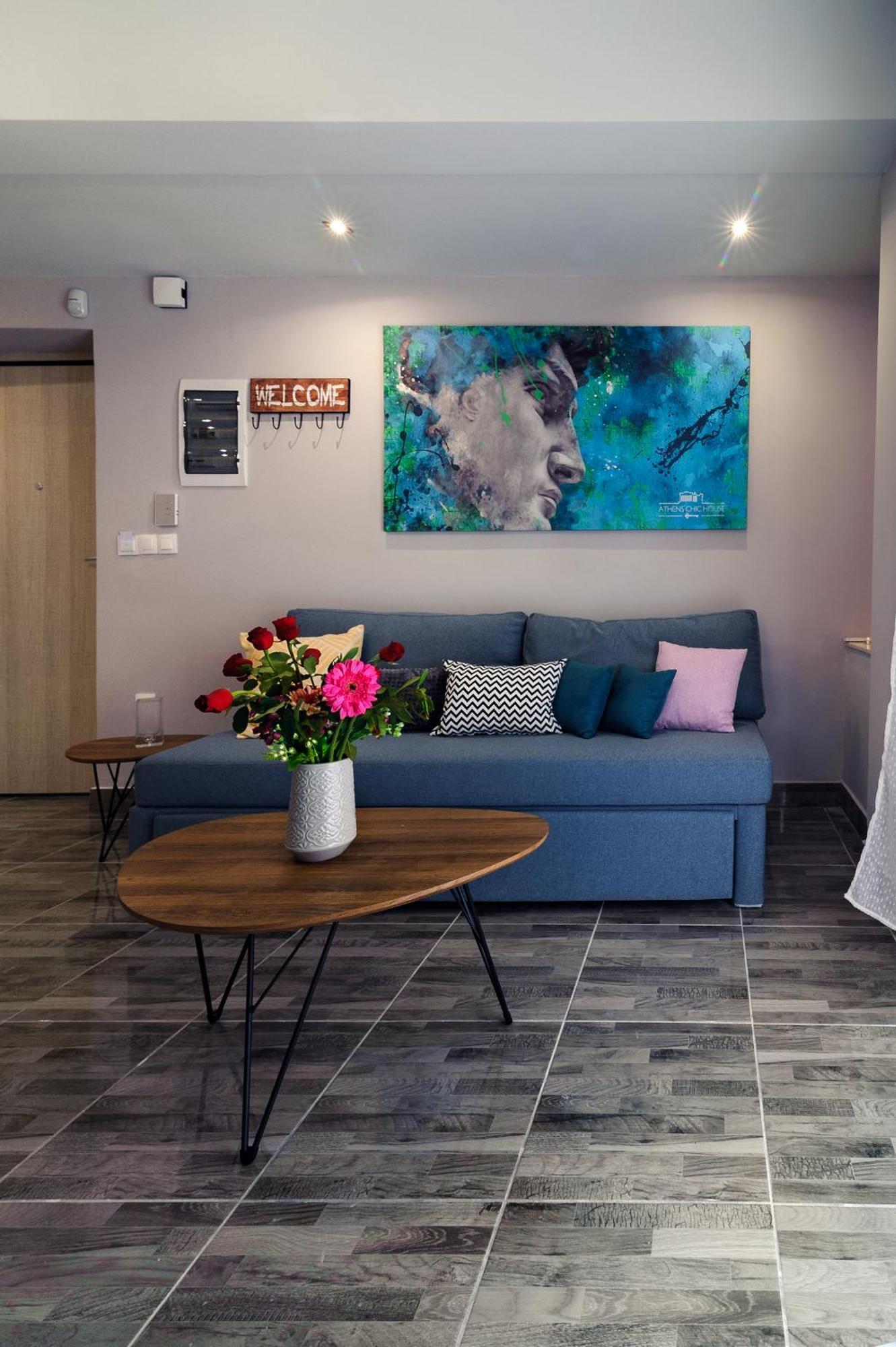 Athens Chic House Apartment Bilik gambar