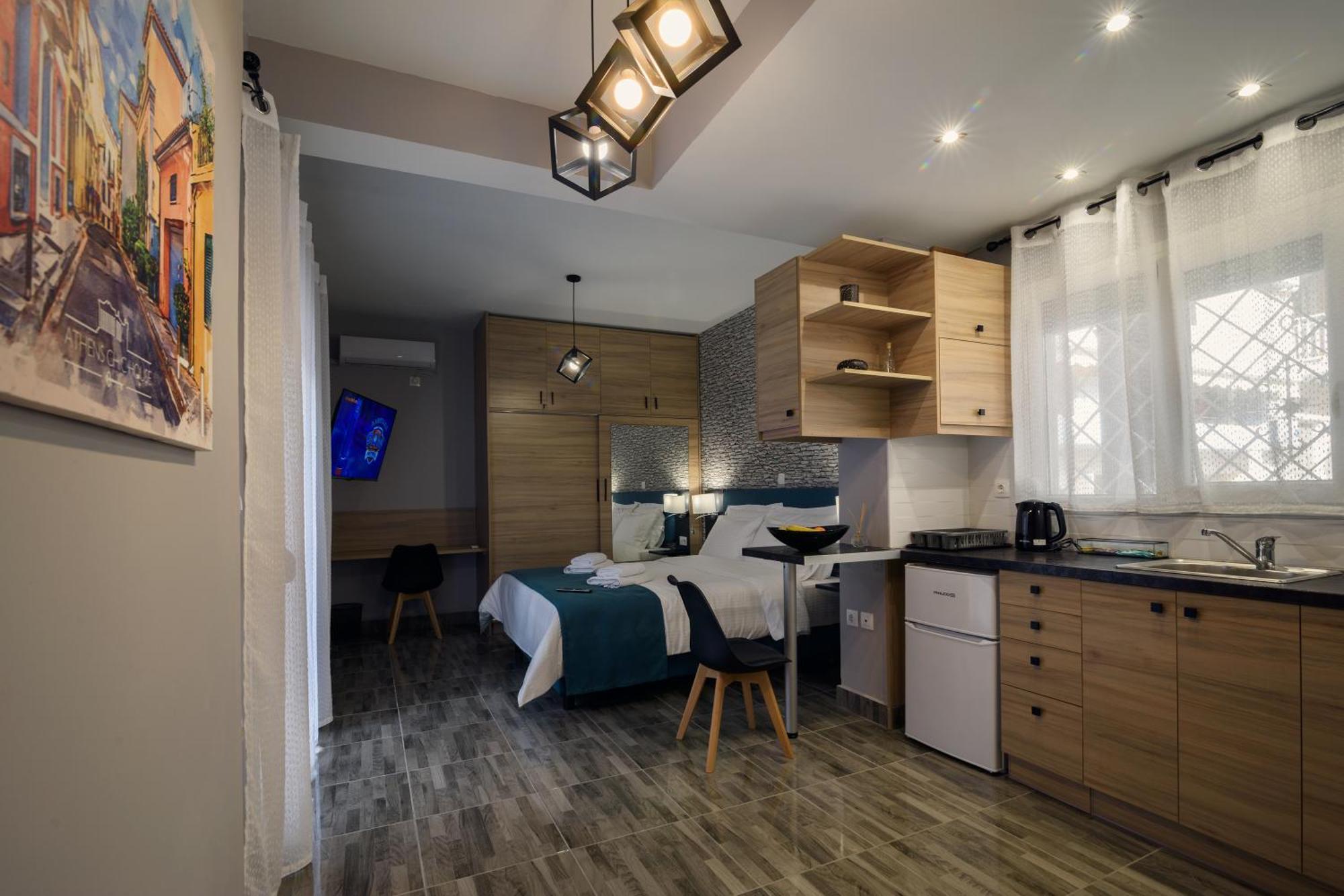 Athens Chic House Apartment Bilik gambar